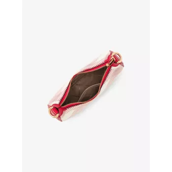 Michael Kors Bolso bandolera de mujer Signature 35T4G4CU6IBRI marrón Acorn lona recubierta