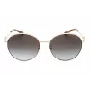 Gafas de sol de mujer Michael Kors MK1119-10148G montura cuadrada gris transparente lentes grises degradadas 57/16/140 mm