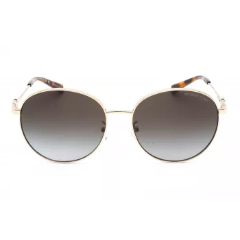 Gafas de sol de mujer Michael Kors MK1119-10148G montura cuadrada gris transparente lentes grises degradadas 57/16/140 mm