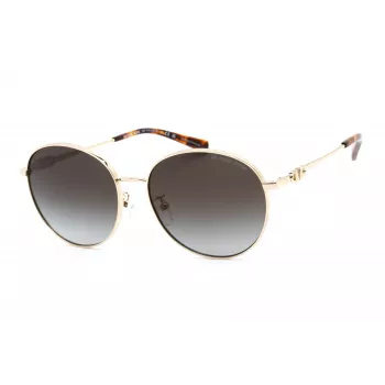Gafas de sol de mujer Michael Kors MK1119-10148G montura cuadrada gris transparente lentes grises degradadas 57/16/140 mm