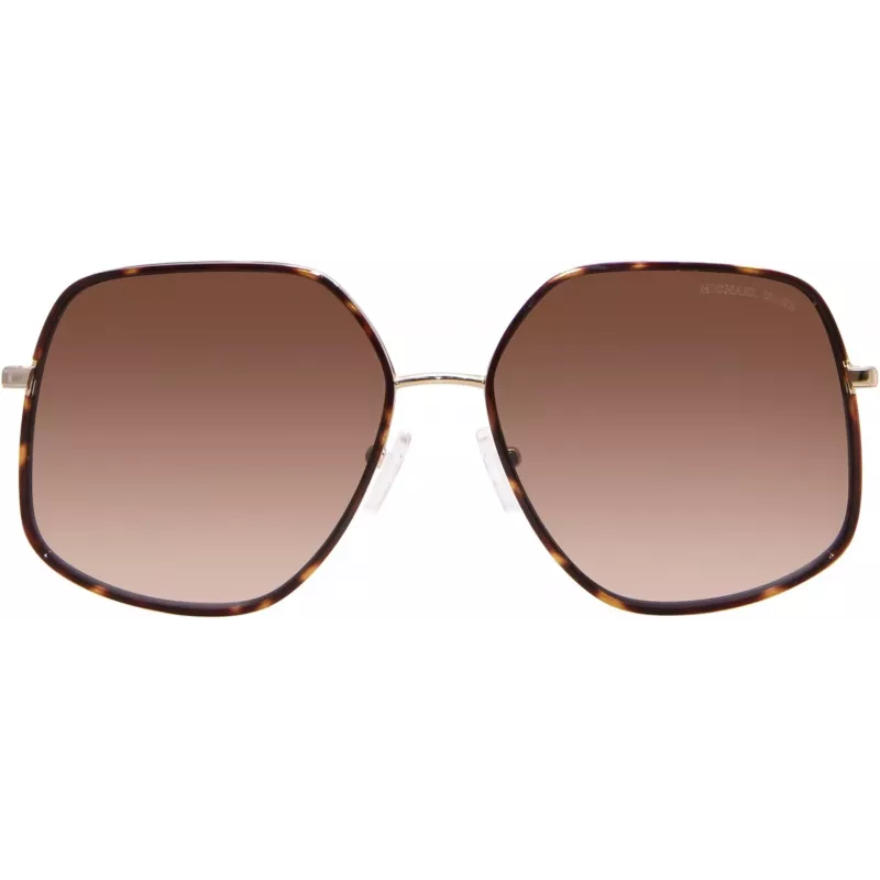 Michael Kors Gafas de sol para mujer MK1127J101413 Light Gold Pilot Aviator 59mm
