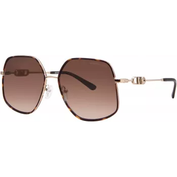 Michael Kors Gafas de sol para mujer MK1127J101413 Light Gold Pilot Aviator 59mm