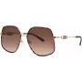Michael Kors Gafas de sol para mujer MK1127J101413 Light Gold Pilot Aviator 59mm