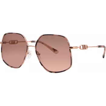 Michael Kors gafas de sol mujer MK1127J110813 - montura de acetato carey, lentes degradadas marrones, 59 mm