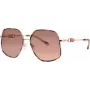Michael Kors gafas de sol mujer MK1127J110813 - montura de acetato carey, lentes degradadas marrones, 59 mm