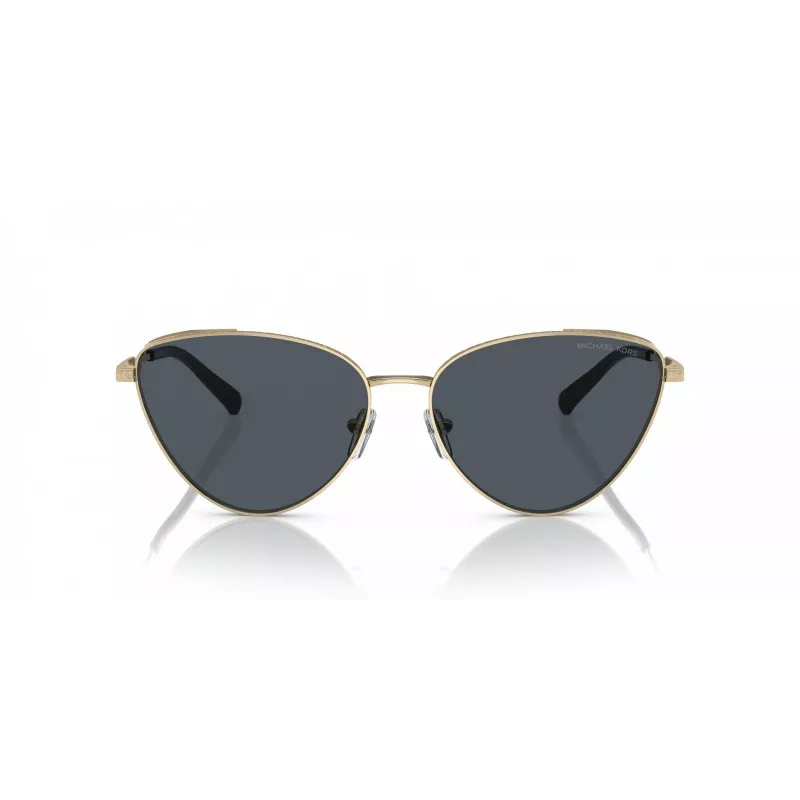 Michael Kors gafas de sol mujer MK1140-10146G montura oro rosa lentes degradadas marrón claro 59mm