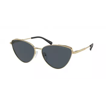 Michael Kors gafas de sol mujer MK1140-10146G montura oro rosa lentes degradadas marrón claro 59mm