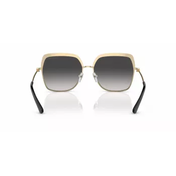 Gafas de sol de mujer Michael Kors MK1141-10148G montura butterfly rosa oro lente gris degradado 57mm