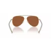 Michael Kors Gafas de sol de mujer MK1146-101473 Montura de acetato carey oscuro Lentes degradadas marrones 53/13/140 mm