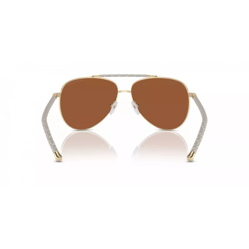 Michael Kors Gafas de sol de mujer MK1146-101473 Montura de acetato carey oscuro Lentes degradadas marrones 53/13/140 mm