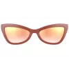 Michael Kors Gafas de sol de mujer MK2132U39116F Acetato carey oscuro Lentes degradadas marrones 55 mm