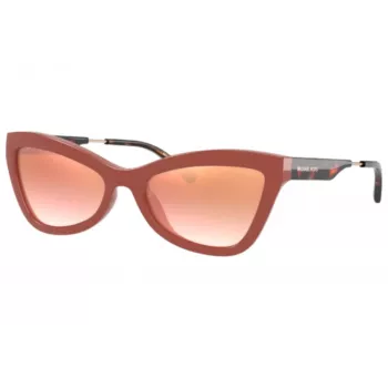 Michael Kors Gafas de sol de mujer MK2132U39116F Acetato carey oscuro Lentes degradadas marrones 55 mm