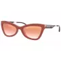 Michael Kors Gafas de sol de mujer MK2132U39116F Acetato carey oscuro Lentes degradadas marrones 55 mm