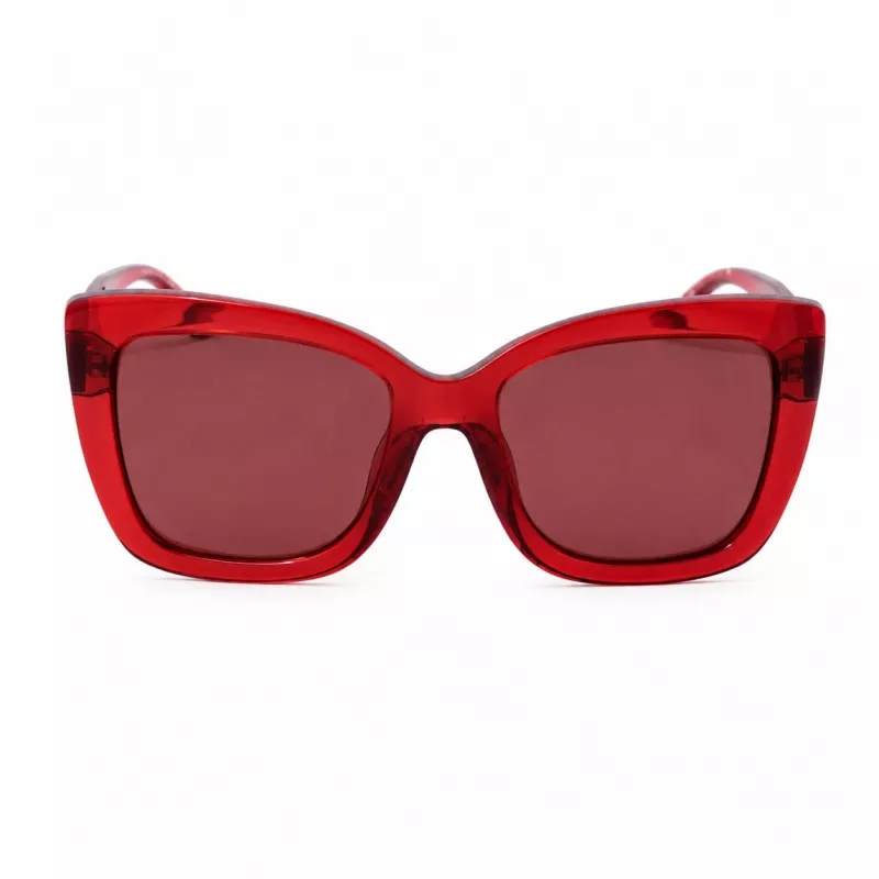 Michael Kors Gafas de sol de mujer MK2267UCHERRY - Montura de acetato Cherry, lentes grises degradadas, 56 mm