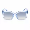 Gafas de sol de mujer Michael Kors MK2268UCORNFL - Montura de acetato Cornflower, lentes grises degradadas, 54 mm
