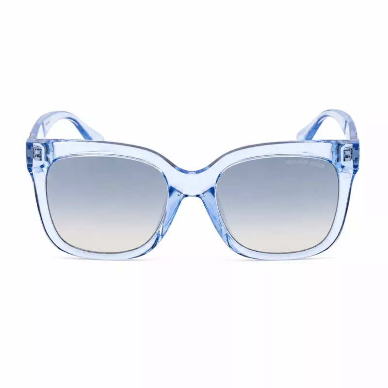 Gafas de sol de mujer Michael Kors MK2268UCORNFL - Montura de acetato Cornflower, lentes grises degradadas, 54 mm