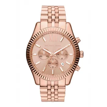 Michael Kors MK8319 Reloj de cuarzo para hombre, 45 mm, esfera bronce