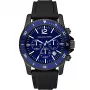 Michael Kors MK8165 Reloj de cuarzo para hombre, 46 mm, esfera negra/azul