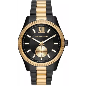Michael Kors MK8948 Reloj de cuarzo unisex, 45 mm, negro