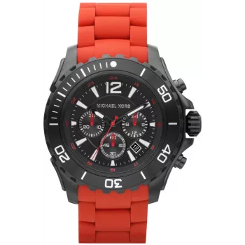 Reloj de hombre Michael Kors MK8212 de cuarzo, 47 mm, negro/rojo