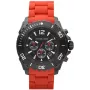 Michael Kors MK8212 Reloj de cuarzo para hombre, 47 mm, negro/rojo