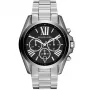 Michael Kors MK5705 Reloj de cuarzo para hombre, 42 mm, esfera plateada/negra