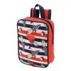 Micro Lunch Bag Rocket - Fiambrera infantil isotérmica con diseño de cohete, capacidad 3 l, Azul/Rojo/Blanco