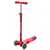 Micro Maxi Deluxe LED Patinete menta