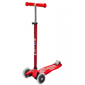 Micro Maxi Deluxe LED Patinete menta