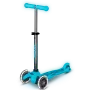 Micro Mini Deluxe Glow LED patinete Icy Lime