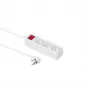 MICROCONNECT Regleta Schuko 3 tomas 5m con interruptor