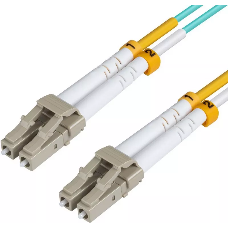 Microconnect FIB442012 Cable de fibra óptica InfiniBand OM3 – LC-LC 12 m azul