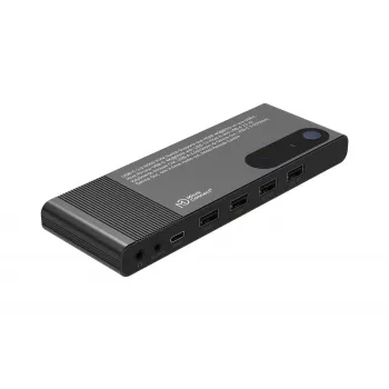 MicroConnect Conmutador KVM HDMI y USB-C de 2 puertos (MC-HDMI-KVM202K)