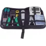 MicroConnect set comprobador de cables de red 10 (CAB-TEST5) con comprobadores RJ45, RJ11/RJ12, BNC, USB y 8 mandos remotos ID