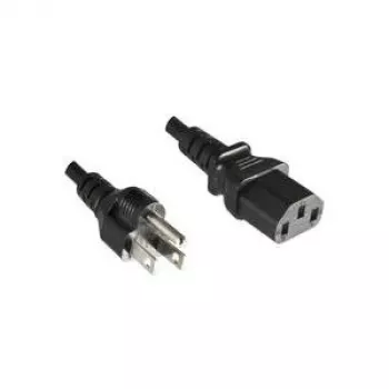 Microconnect PE010418JAPAN Cable de alimentación NEMA 5-15P a IEC C13 1,8 m negro