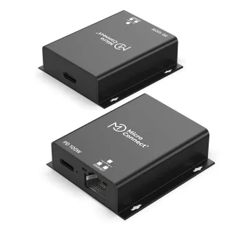MICROCONNECT Adaptador Ethernet Gigabit USB-C hembra a RJ45 Premium