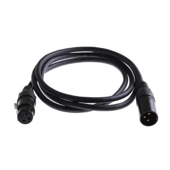 MICROCONNECT PRO cable de micrófono XLR 5m, 24 AWG OFC, conectores niquelados