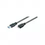 MicroConnect Cable USB 3.0 - 5m, USB-A macho a Micro-USB B macho, negro USB3.0AB5MICRO