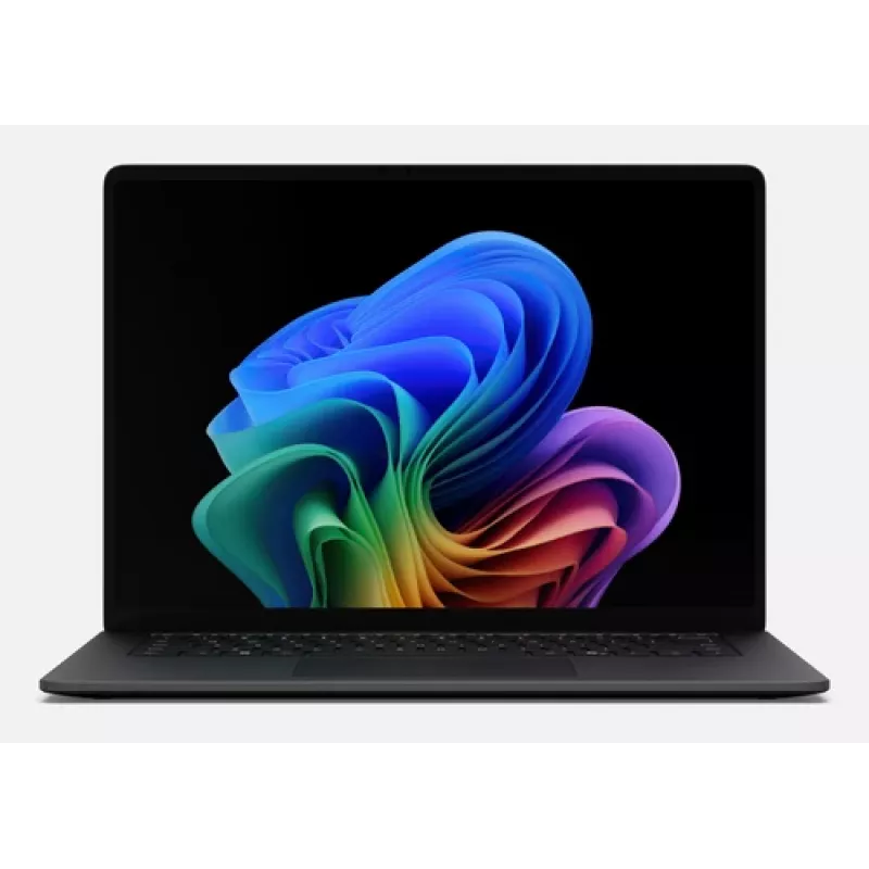 Microsoft Surface Laptop 8th Edition 15 pulgadas, Snapdragon X2 Elite, 32GB RAM, 512GB SSD, Windows 11 Pro, Negro