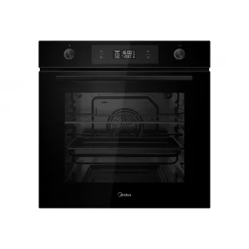 Horno eléctrico de empotrar Midea MBON5M90E6-BK 70L pantalla táctil autolimpieza pirolítica negro