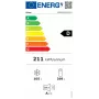 Midea MDRE554FGD01D Frigorífico combinado integrable, No Frost, 403 L, blanco, clase energética D