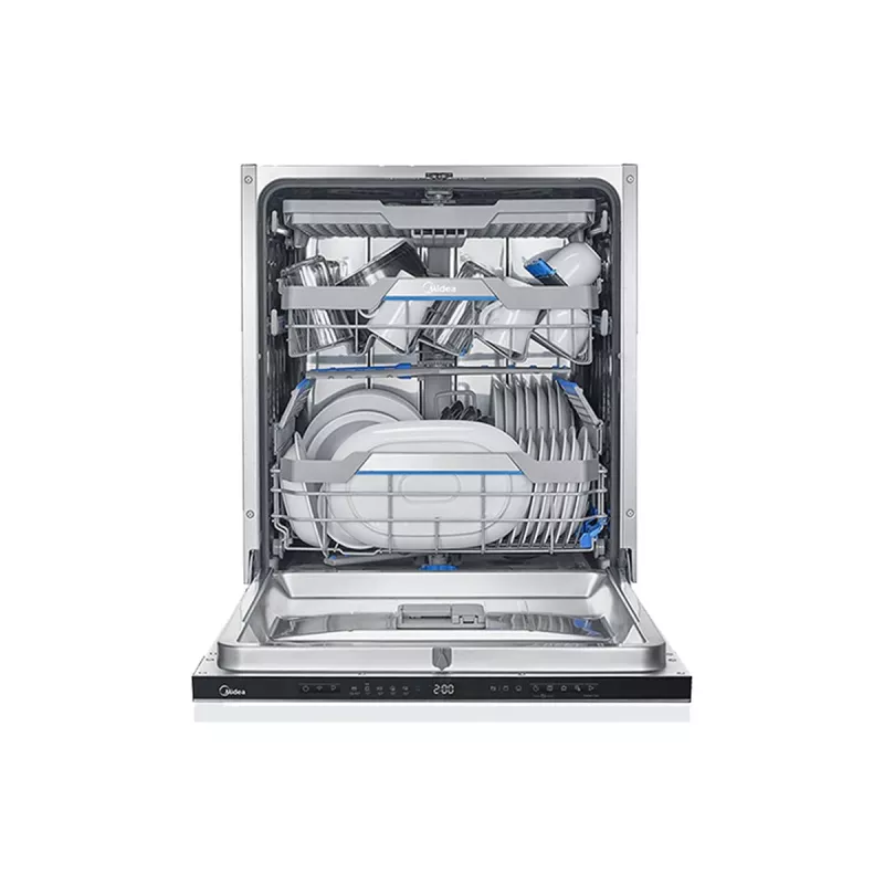 Midea MDWEB1403MB-WS lavavajillas integrable, 14 cubiertos, C, 44 dB