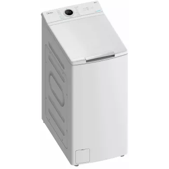 Midea MF100T70BA10/W-HR Lavadora de carga superior, 7 kg, 1200 rpm, función vapor, blanca