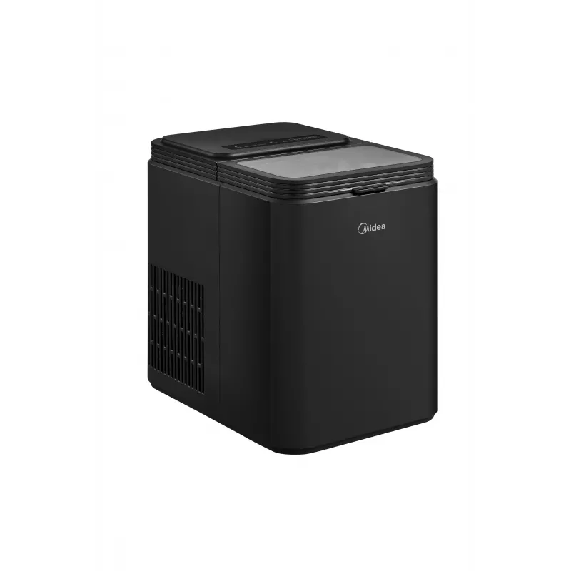 Midea máquina de cubitos de hielo portátil MERI12BG30EU 180W 1,3L negro