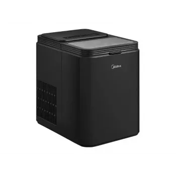 Midea Máquina de hielo portátil MERI12BG30EU 180W 1.3L negra