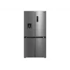 Midea Frigorífico side-by-side MDRM632FGD46W, No Frost, 470 L, acero inoxidable, clase energética D