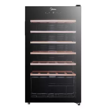 Midea Vinoteca MDRW150FGG22W de libre instalación 34 botellas negro