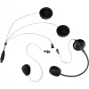 MIDLAND Alan COHS Intercomunicador universal para moto con dos micrófonos para cascos integrales y jet 41932