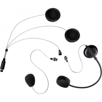 MIDLAND Alan COHS Intercomunicador universal para moto con dos micrófonos para cascos integrales y jet 41932