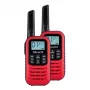 Midland Albrecht Tectalk Go Set de pareja de walkie-talkies PMR446 con 8 canales, 38 tonos CTCSS, 83 tonos DCS, VOX, LCD iluminado, base de carga doble, resistente a salpicaduras, linterna (29646)